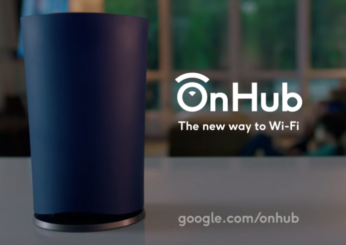 google OnHub Free wifi for home launches