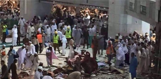 Crane Crash in Mecca