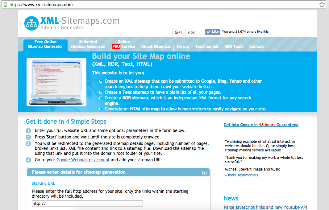 Why sitemap is required for your website