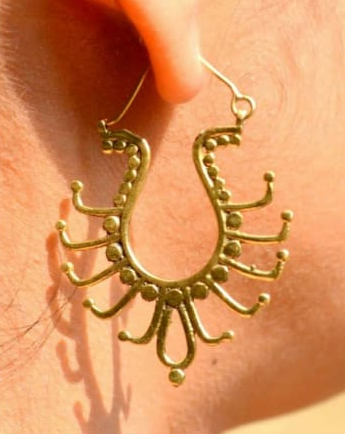 Brass Earrings for Women