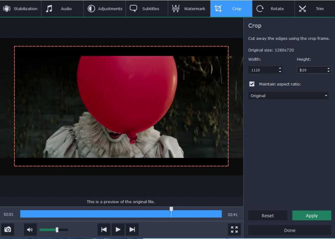Converting MKV to MP4 with Movavi Video Converter
