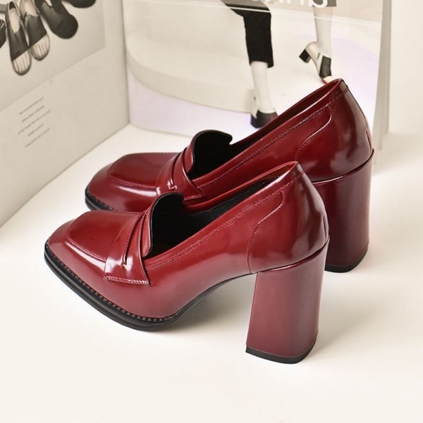 statement block heels