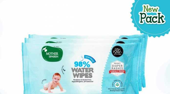 Mother Sparsh Water Wipes