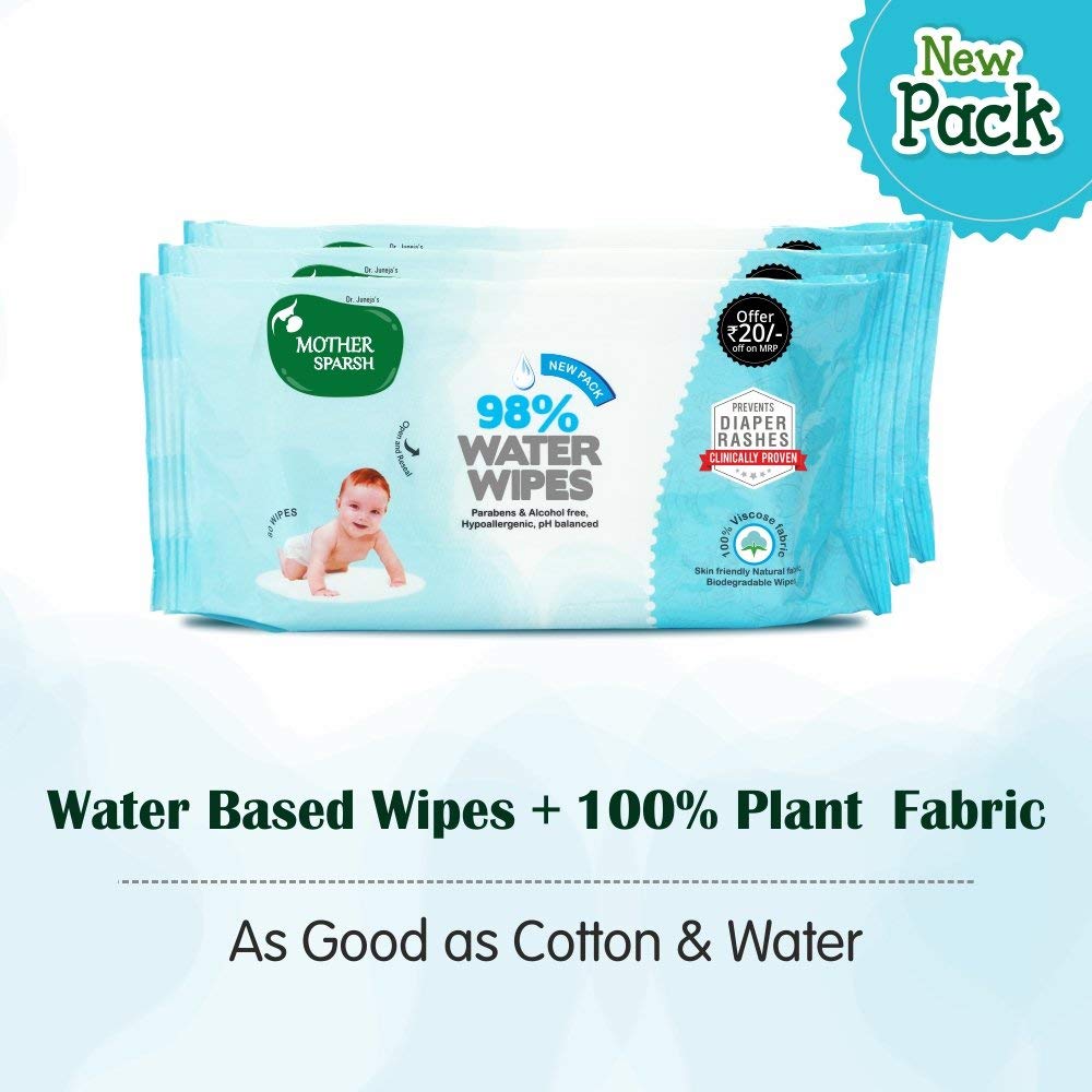 Mother Sparsh Water Wipes