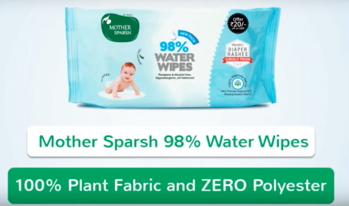 water-based wipes